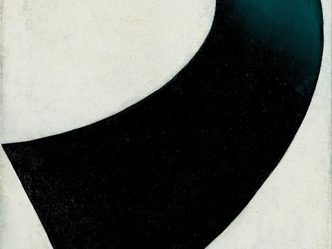  马列维奇抽象画，几何抽象装饰画17 