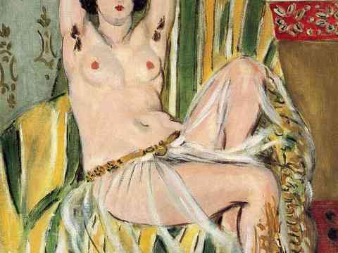 马蒂斯野兽派绘画作品，现代世界经典名画，抽象画012 马蒂斯