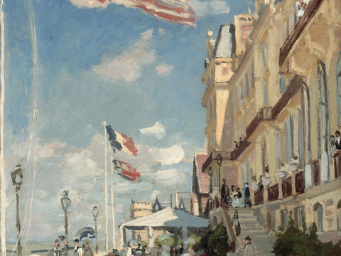  莫奈印象派绘画作品，世界经典名画45-克劳德 