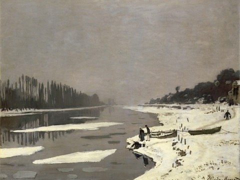 莫奈印象派绘画作品，世界经典名画6Claude Monet