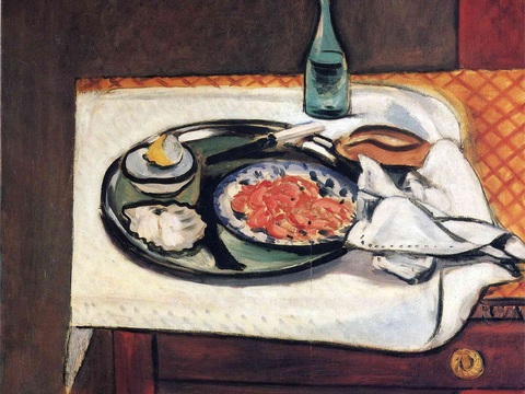  马蒂斯野兽派绘画作品，现代世界经典名画，抽象画193 马蒂斯 