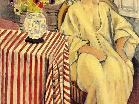 马蒂斯野兽派绘画作品，现代世界经典名画，抽象画306 马蒂斯