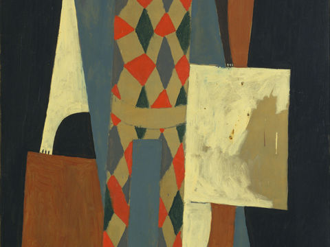  毕加索立体主义绘画作品，现代抽象画，世界经典名画2 