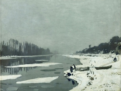  莫奈印象派绘画作品，世界经典名画63-克劳德 