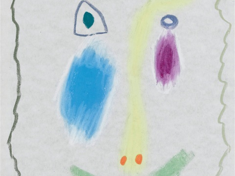  毕加索立体主义绘画作品，现代抽象画，世界经典名画，抽象素描画 