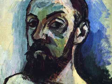 马蒂斯野兽派绘画作品，现代世界经典名画，抽象画264 马蒂斯