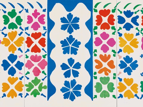 马蒂斯野兽派绘画作品，现代世界经典名画，抽象画478 马蒂斯