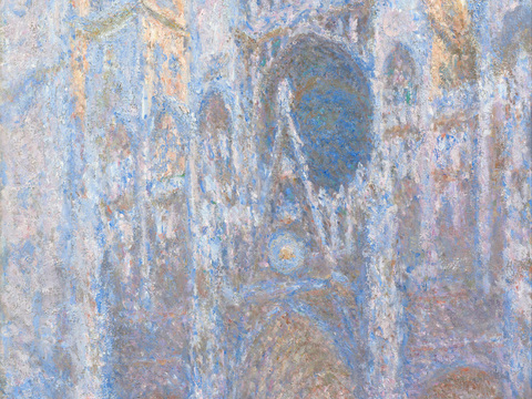 莫奈印象派绘画作品，世界经典名画33The Portal o