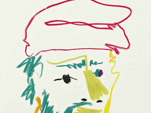  毕加索立体主义绘画作品，现代抽象画，世界经典名画72 