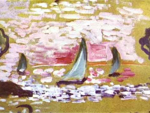 马蒂斯野兽派绘画作品，现代世界经典名画，抽象画314 马蒂斯