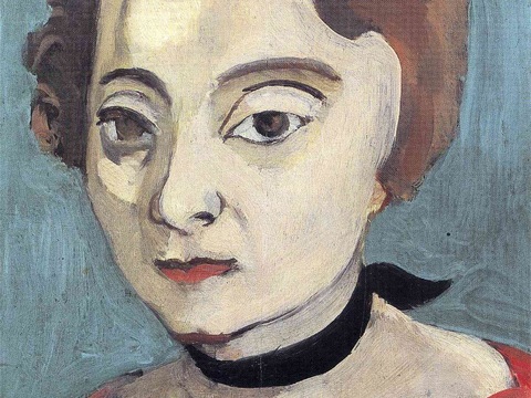  马蒂斯野兽派绘画作品，现代世界经典名画，抽象画226 马蒂斯 