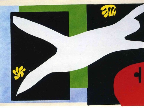  马蒂斯野兽派绘画作品，现代世界经典名画，抽象画031 马蒂斯 