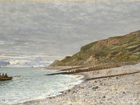 莫奈印象派绘画作品，世界经典名画43 La Pointe d