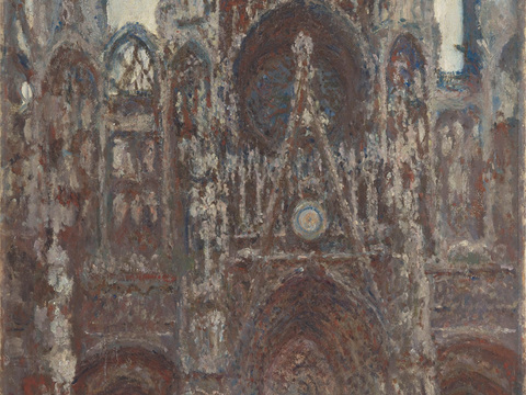 莫奈印象派绘画作品，世界经典名画339The Portal,