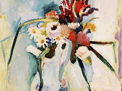 马蒂斯野兽派绘画作品，现代世界经典名画，抽象画016 马蒂斯