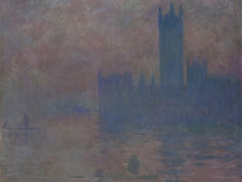 莫奈印象派绘画作品，世界经典名画33Houses of Pa