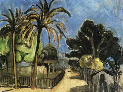  马蒂斯野兽派绘画作品，现代世界经典名画，抽象画454 马蒂斯 