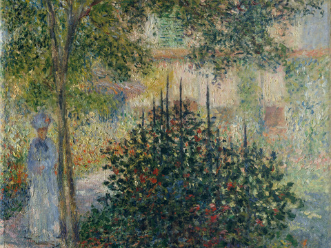 莫奈印象派绘画作品，世界经典名画233Камилла Мон