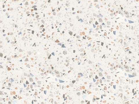 米黄色黄色背景彩色碎石水磨石肌理7