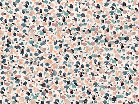 米黄色黄色背景彩色碎石水磨石肌理22