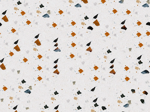 白色背景彩色碎石水磨石肌理121