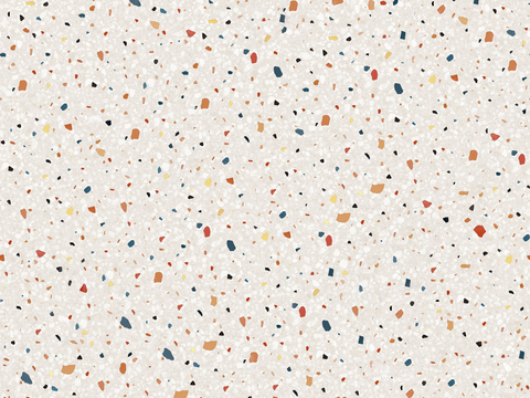 白色背景彩色碎石水磨石肌理19