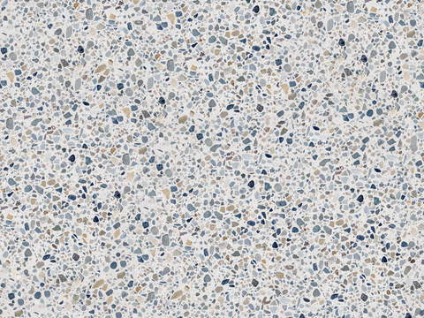 白色背景彩色碎石水磨石肌理2