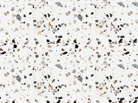  白色背景彩色碎石水磨石肌理84 
