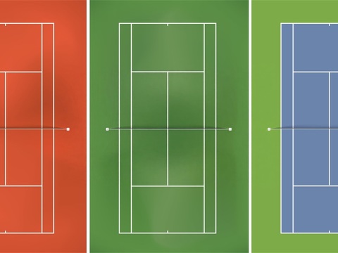 网球场运动场场地35