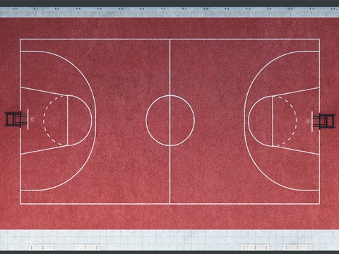 篮球场运动场场地16