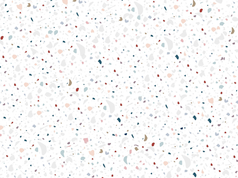 白色背景彩色碎石水磨石肌理30