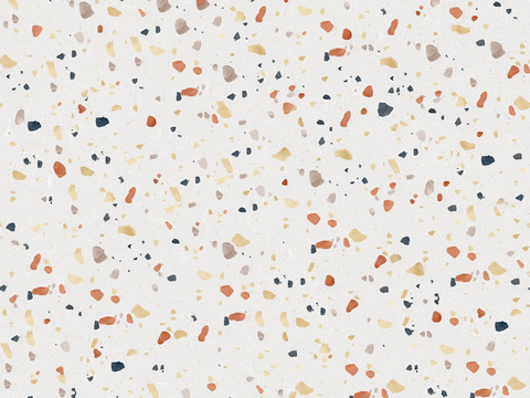 白色背景彩色碎石水磨石肌理8