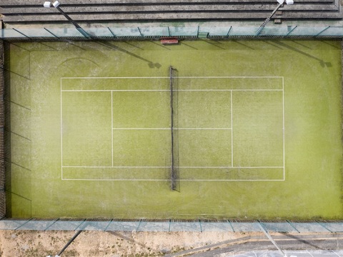  网球场运动场场地14 