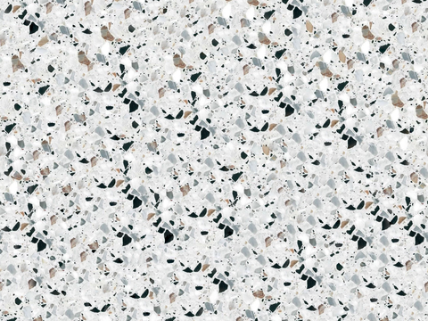  白色背景彩色碎石水磨石肌理93 