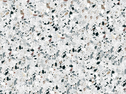  白色背景彩色碎石水磨石肌理100 