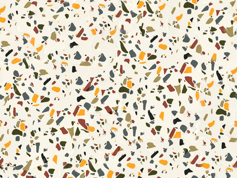 米黄色黄色背景彩色碎石水磨石肌理13