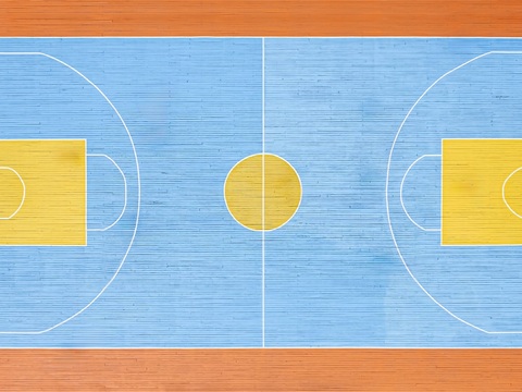 篮球场运动场场地40