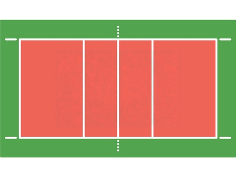 羽毛球场运动场场地3