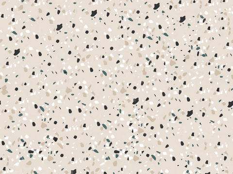  米黄色黄色背景彩色碎石水磨石肌理25 