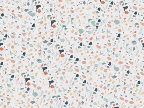 白色背景彩色碎石水磨石肌理77