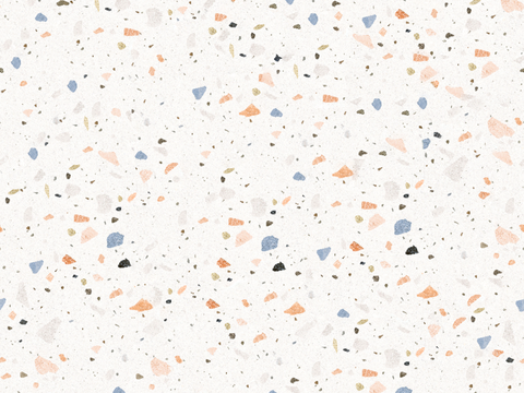 白色背景彩色碎石水磨石肌理14