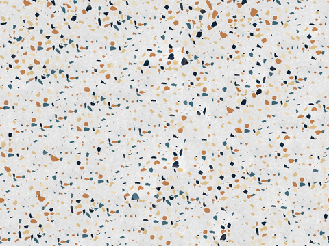 白色背景彩色碎石水磨石肌理16