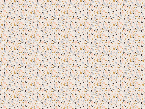  米黄色黄色背景彩色碎石水磨石肌理52 