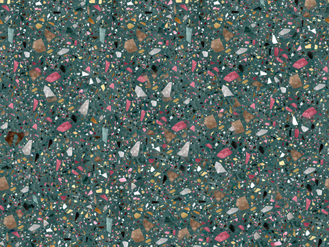 灰色黑色背景彩色碎石水磨石肌理26