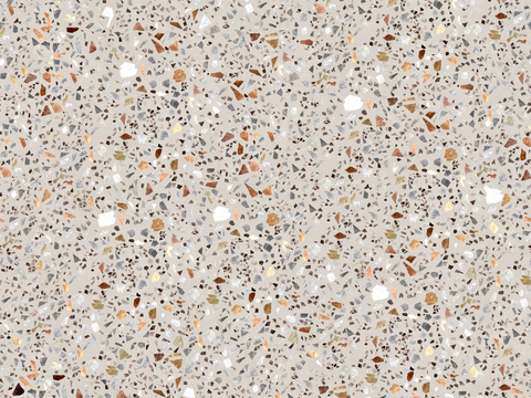 米黄色黄色背景彩色碎石水磨石肌理20