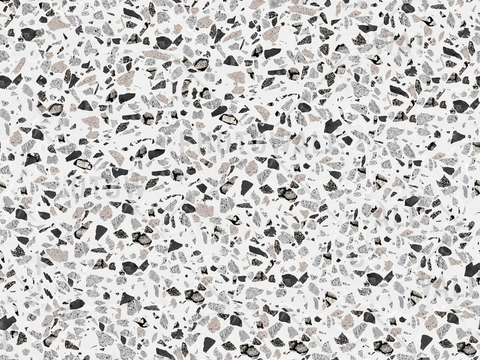  白色背景彩色碎石水磨石肌理103 