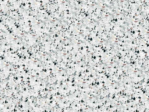 白色背景彩色碎石水磨石肌理25 
