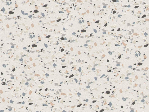白色背景彩色碎石水磨石肌理9
