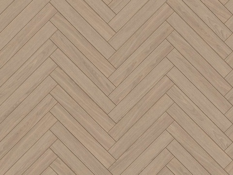  鱼骨纹错缝原木色实木地板144 