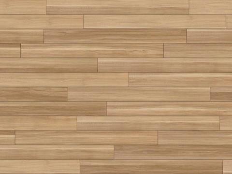  矩形错缝原木色实木地板51 